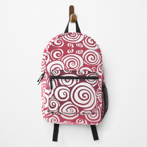 Item preview, Salmon Ombré Doodle Spirals designed and sold by ArtishbyLisa.