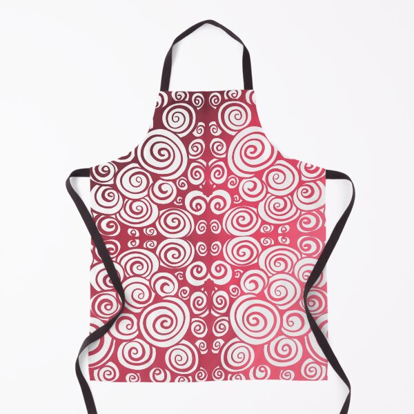 Item preview, Salmon Ombré Doodle Spirals designed and sold by ArtishbyLisa.