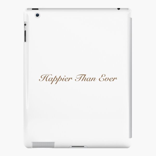 Mas feliz que nunca Funda rígida para iPad