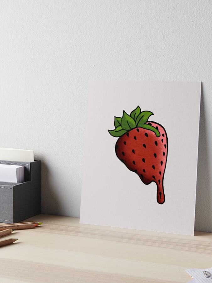 strawberries sticker sheet – ViolaMariaArt