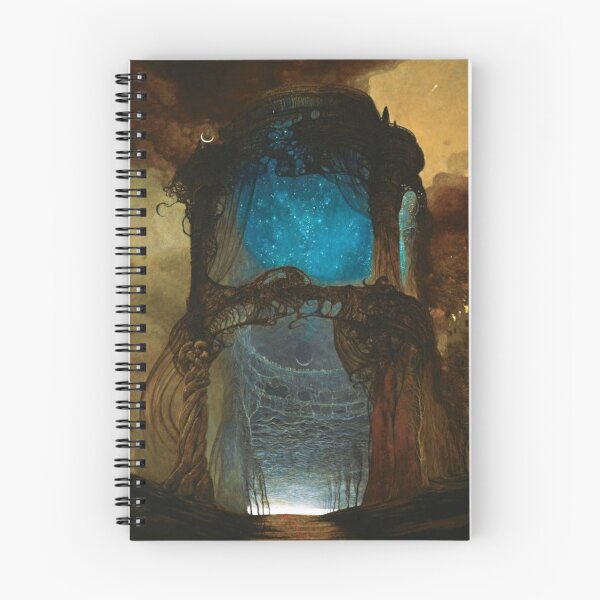 Item preview, Untitled, by  Zdzisław Beksiński designed and sold by JustContemplate.