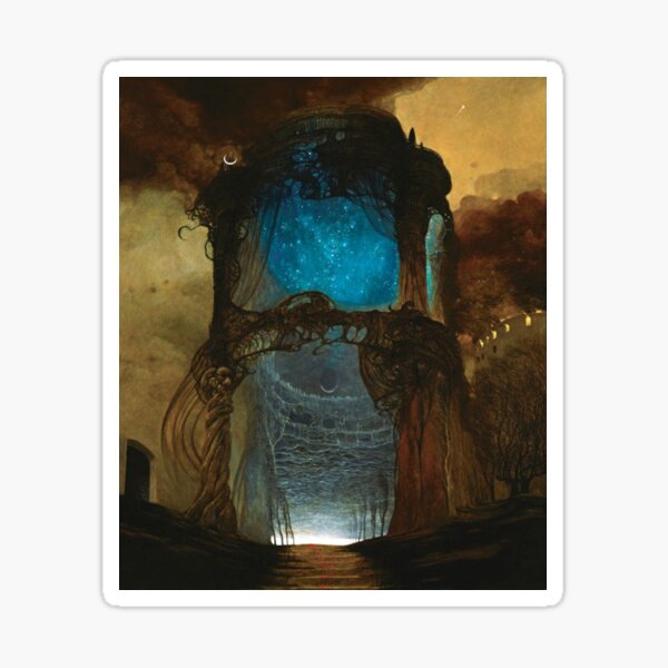 Item preview, Untitled, by  Zdzisław Beksiński designed and sold by JustContemplate.