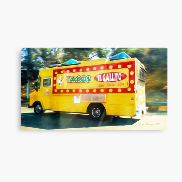 LA Taco Truck Canvas Print