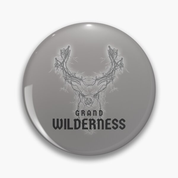 Item preview, Grand Wilderness Deer Roots Grey Design designed and sold by Eleven-K.
