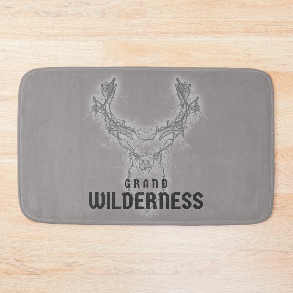 Item preview, Grand Wilderness Deer Roots Grey Design designed and sold by Eleven-K.