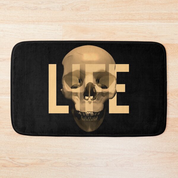 Item preview, "LIFE” on Sepia Skull designed and sold by MisterSquid.