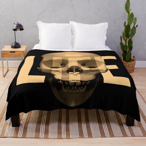 Item preview, "LIFE” on Sepia Skull designed and sold by MisterSquid.