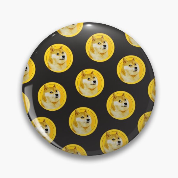 Item preview, Dogecoin Pattern for Cryptocurrency Lovers designed and sold by The Masked Designer.