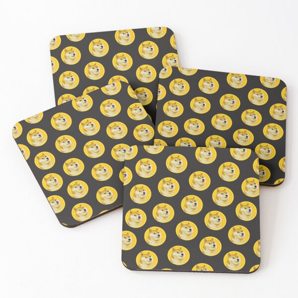Item preview, Dogecoin Pattern for Cryptocurrency Lovers designed and sold by The Masked Designer.