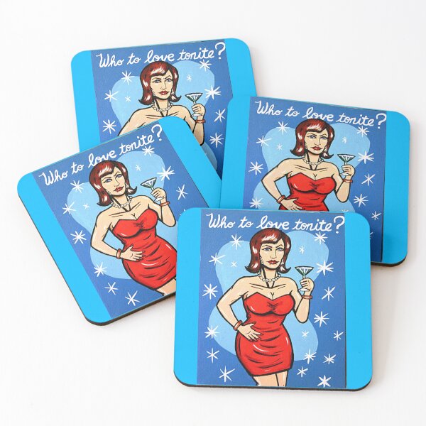 Item preview, Who to love tonite? designed and sold by ArtByMarinaM.