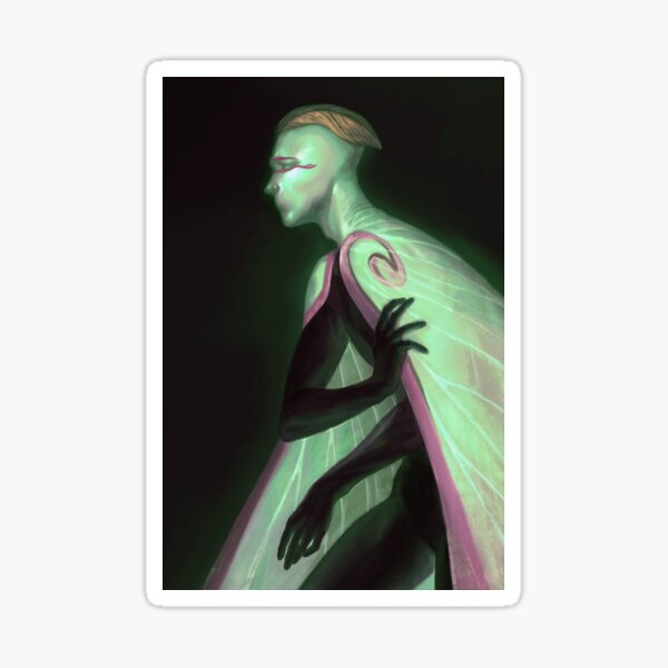 Item preview, Lunar Moth designed and sold by VikCleoNaturin.