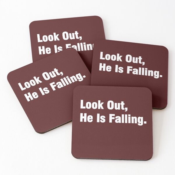 Item preview, Look Out, He Is Falling Funny T-shirt. designed and sold by hichamchim.