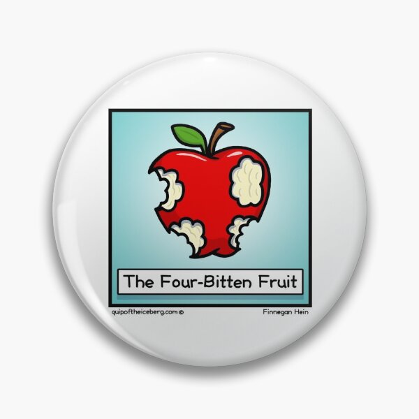 Item preview, The Four-Bitten Fruit designed and sold by finneganhein.
