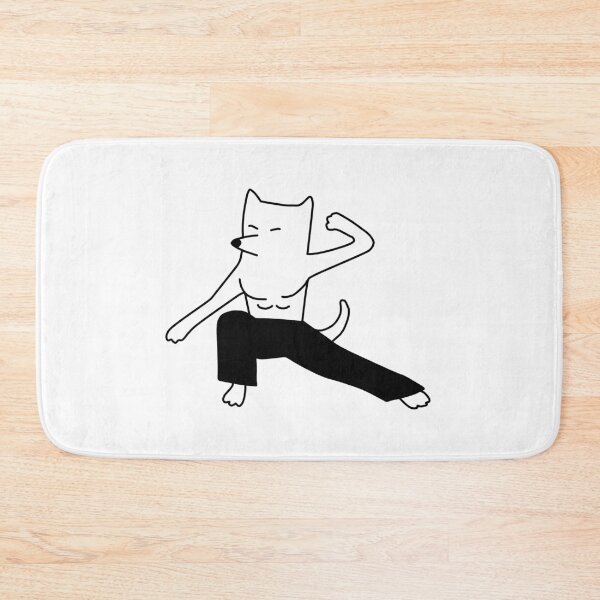 Item preview, Dog Kung fu Pose designed and sold by line-on-line.