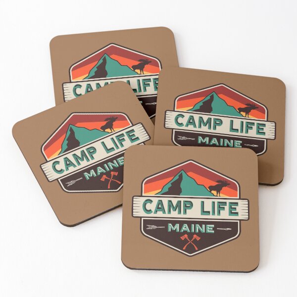 Item preview, Camp Life Maine designed and sold by AceOneDesign.