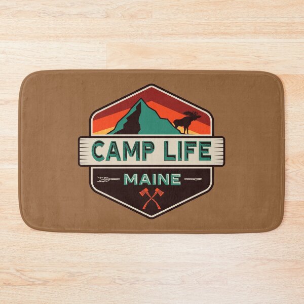 Item preview, Camp Life Maine designed and sold by AceOneDesign.