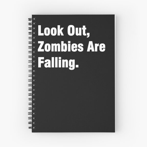 Item preview, Look Out,  Zombies Are  Falling Funny T-shirt. designed and sold by hichamchim.