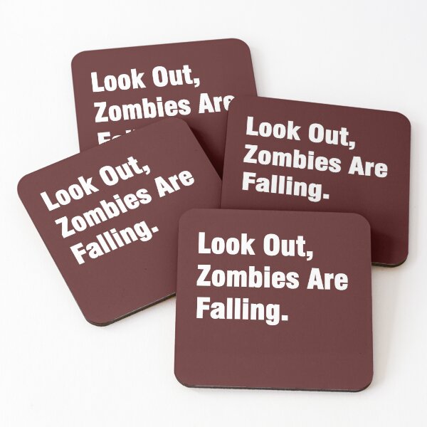 Item preview, Look Out,  Zombies Are  Falling Funny T-shirt. designed and sold by hichamchim.