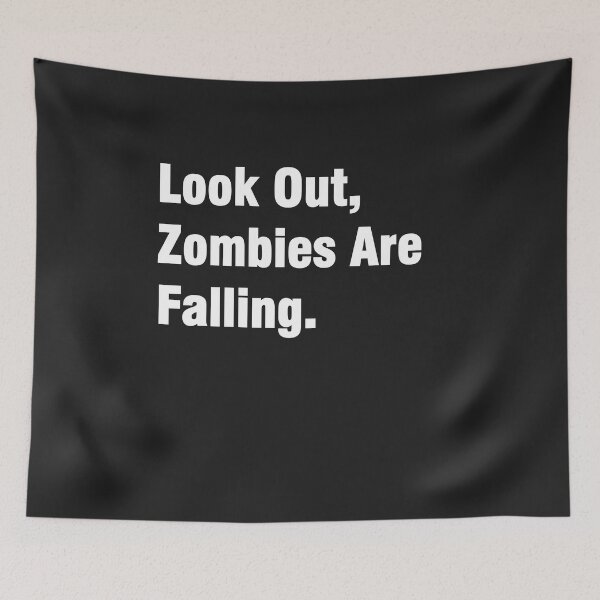 Item preview, Look Out,  Zombies Are  Falling Funny T-shirt. designed and sold by hichamchim.