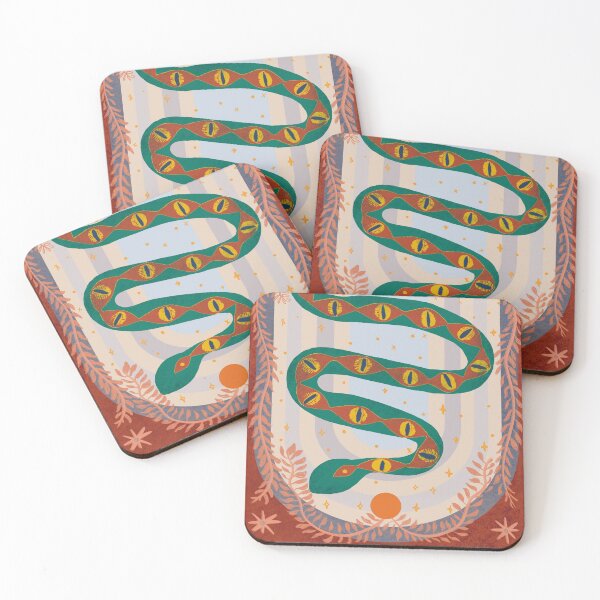 Item preview, Mid-Century Snake designed and sold by Good Golly Mix  Molly.