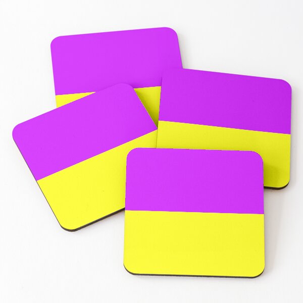 Item preview, Neon Purple & Yellow designed and sold by Moonshine Paradise.