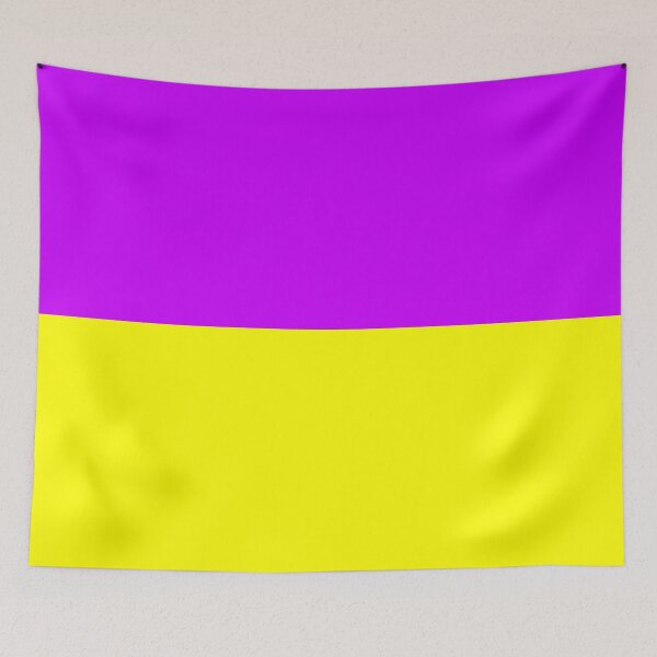 Item preview, Neon Purple & Yellow designed and sold by Moonshine Paradise.