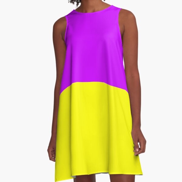 Item preview, Neon Purple & Yellow designed and sold by Moonshine Paradise.
