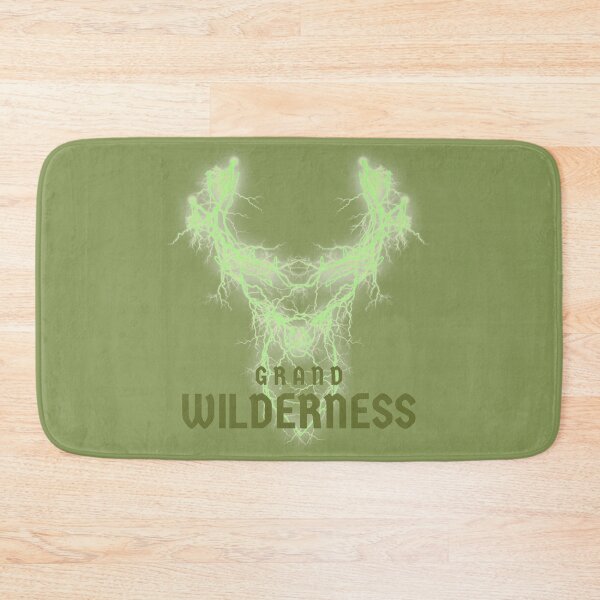 Item preview, Grand Wilderness Deer Roots Green Design designed and sold by Eleven-K.