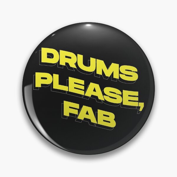 Item preview, Drums Please, Fab - Yellow Warped designed and sold by oscarlobban.