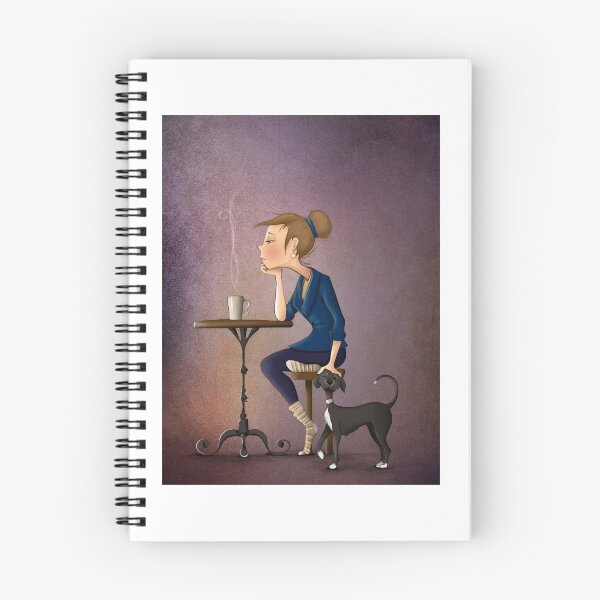 Item preview, A lady with a cat and candles designed and sold by Anamika Mehta.