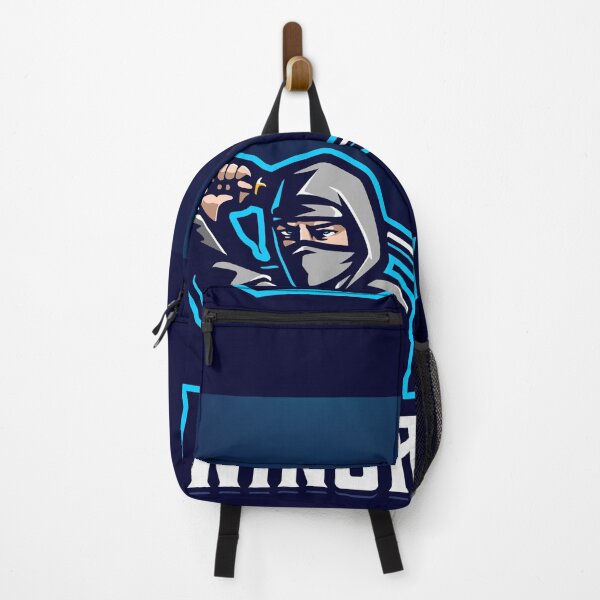 Item preview, Ninja Blue Background Esport Logo  designed and sold by Peekonet.