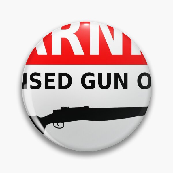 Item preview, warning gun owner designed and sold by T-P-W.
