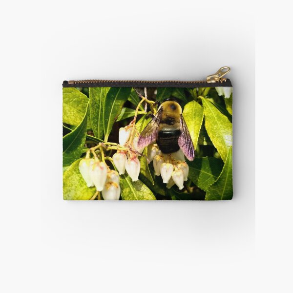 Item preview, Native Bumblebee Pollinating A Blossom Color Photo Design designed and sold by EarthArtDesigns.