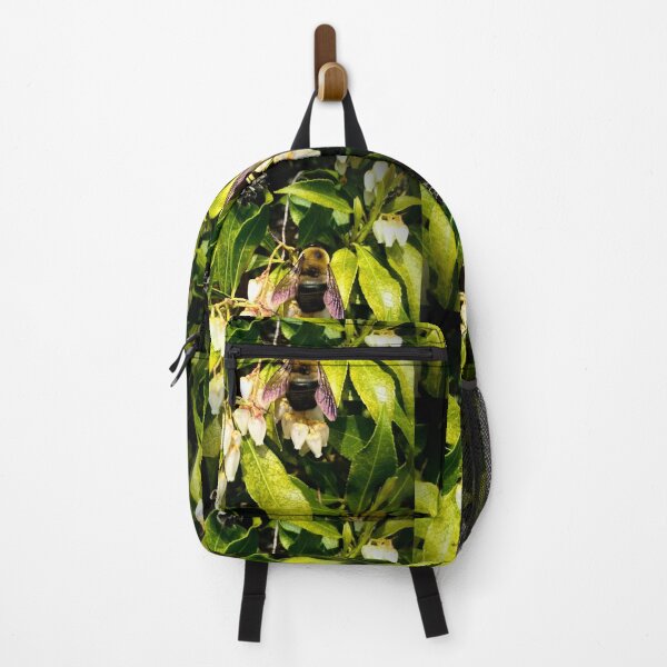 Item preview, Native Bumblebee Pollinating A Blossom Color Photo Design designed and sold by EarthArtDesigns.