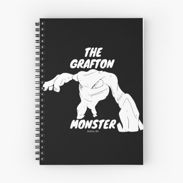 Item preview, The Grafton Monster (white text) designed and sold by CleverCryptid.