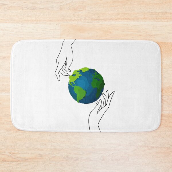 Item preview, Earth Day Theme Poster a gift for earth lover, nature lover and earth day lover designed and sold by hichamchim.