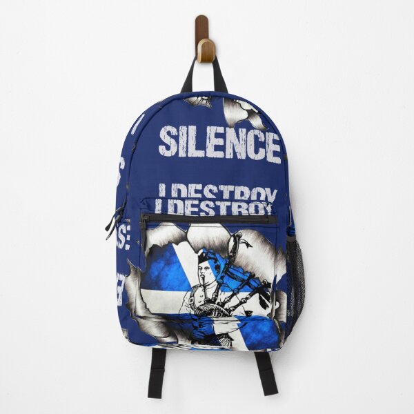 Item preview, Bagpipes I Destroy Silence BagPiper designed and sold by RetrologyShop.