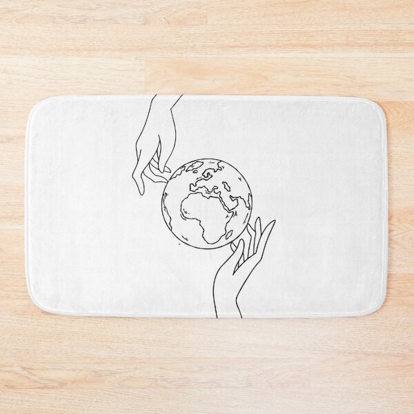 Item preview, Earth Day Theme Poster a gift for earth lover, nature lover and earth day lover designed and sold by hichamchim.