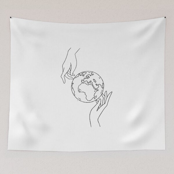 Item preview, Earth Day Theme Poster a gift for earth lover, nature lover and earth day lover designed and sold by hichamchim.