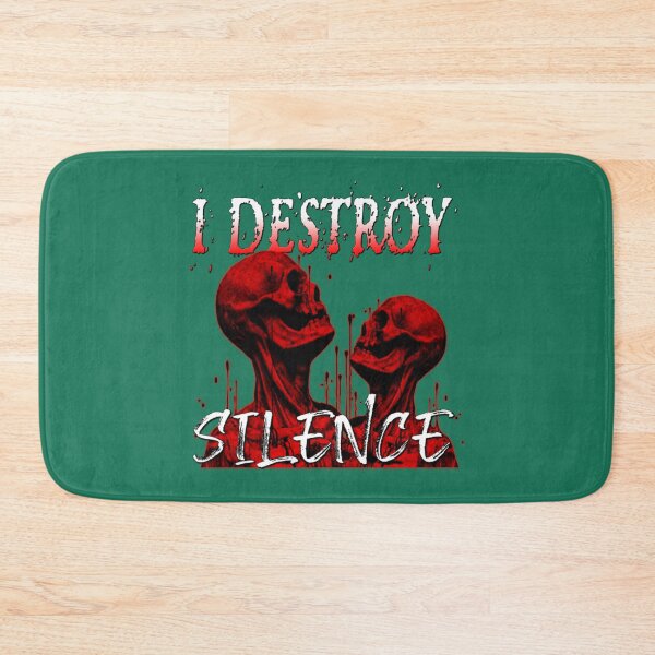 Aperçu de l'œuvre Détruire le silence créée et vendue par RetrologyShop.