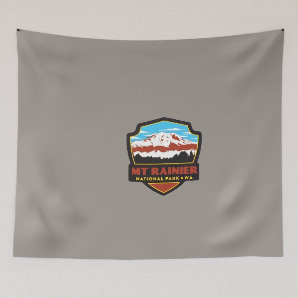 Item preview, Mt Rainier National Park  designed and sold by SwampfoxDesign.