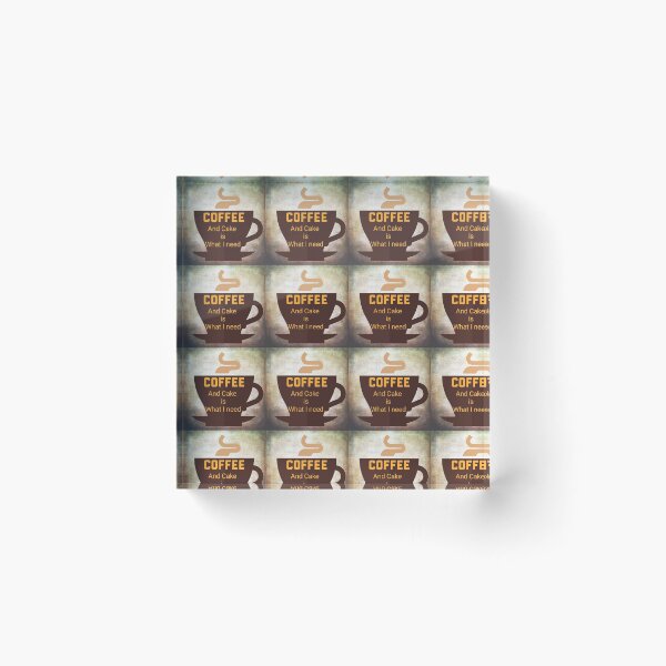 Item preview, Coffee and Cake designed and sold by redeemer77.
