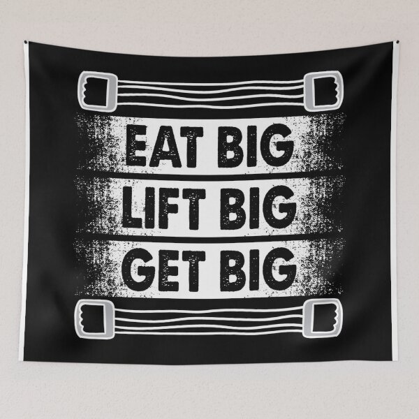 Item preview, Eat Big Lift Big Get Big designed and sold by Rickann.