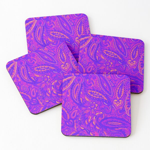 Item preview, Purple and pink paisley design designed and sold by MamaSweetea.