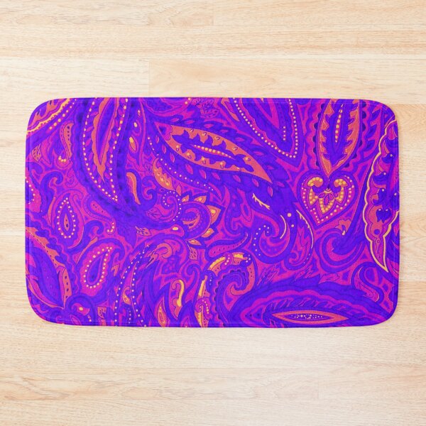 Item preview, Purple and pink paisley design designed and sold by MamaSweetea.