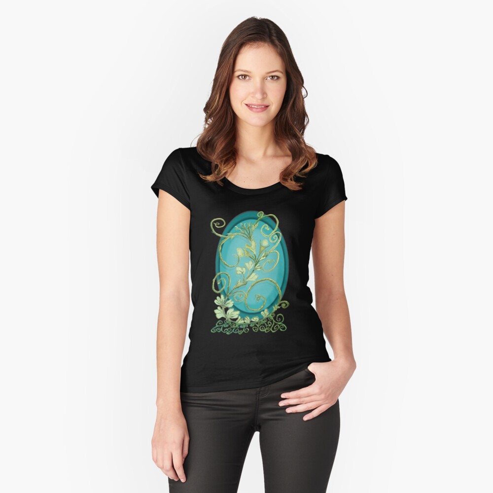 Item preview, Fitted Scoop T-Shirt designed and sold by michaelasamples.