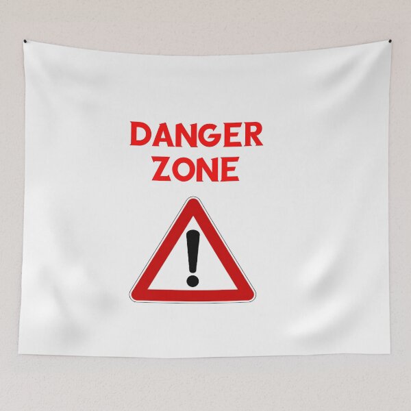 Item preview, Danger zone designed and sold by Lakki-s.