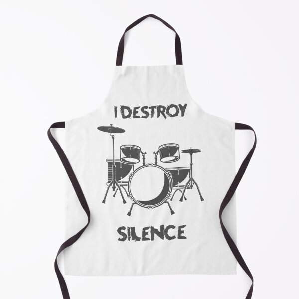 Aperçu de l'œuvre Je détruis le silence créée et vendue par RetrologyShop.