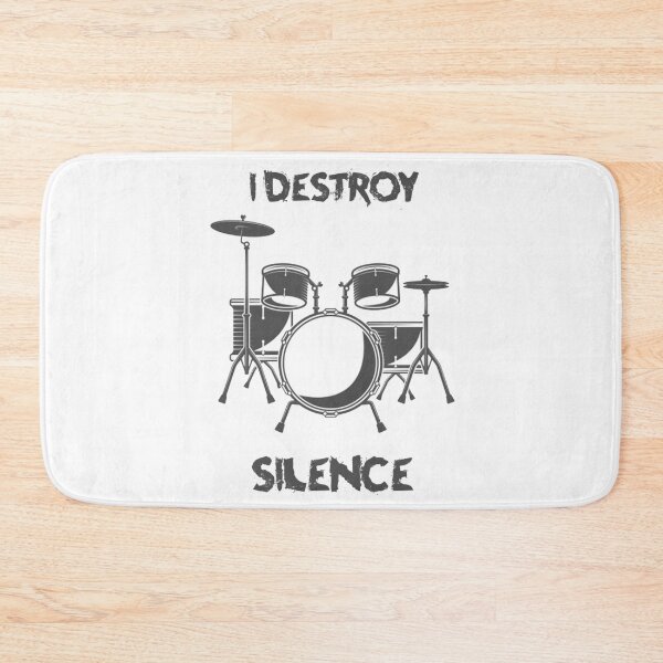 Item preview, I Destroy Silence  designed and sold by RetrologyShop.