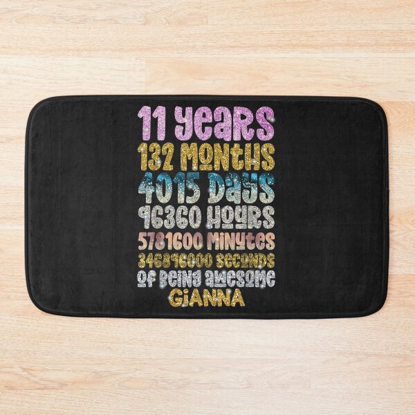 Item preview, 11th Birthday Personalized Name Gianna 11 Years of Awesome TShirt14 designed and sold by pennyzella.